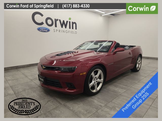 Red Rock Metallic 2015 Chevrolet Camaro 2SS Convertible RWD Convertible Rear-Wheel Drive 6-Speed Automatic