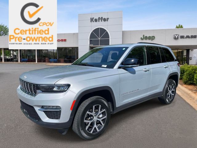 Silver Zynith 2025 Jeep Grand Cherokee SUV / Crossover Four-Wheel Drive 8-Speed Automatic