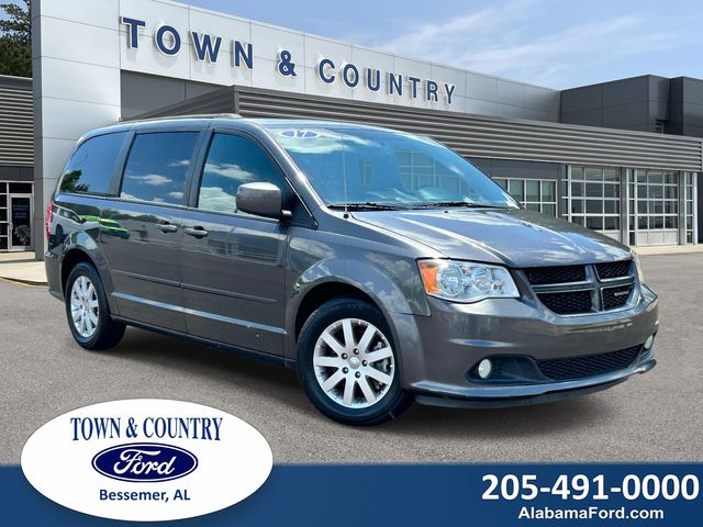 Gray (Granite Pearlcoat) 2017 Dodge Grand Caravan Minivan Front-Wheel Drive 6-Speed Automatic