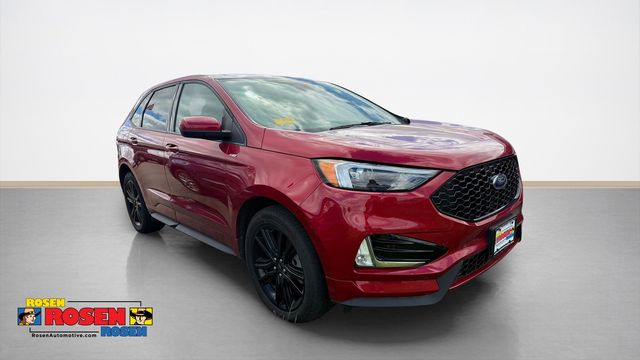 Red Metallic 2023 Ford Edge ST Line AWD SUV / Crossover All-Wheel Drive 8-Speed Automatic