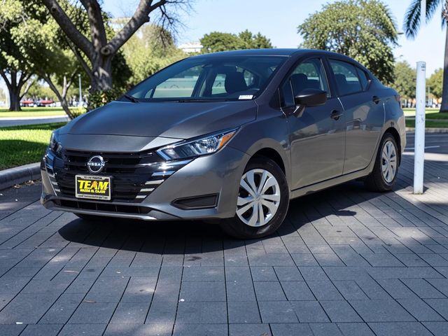 Gray (Gun Metallic) 2024 Nissan Versa S FWD Sedan Front-Wheel Drive Continuously Variable Transmission
