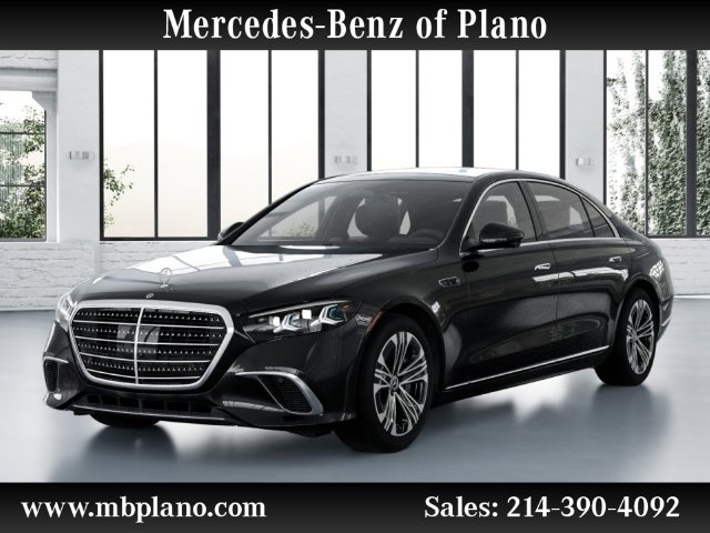 Obsidian Black Metallic 2027 Mercedes-Benz S-Class Sedan All-Wheel Drive 9-Speed Automatic