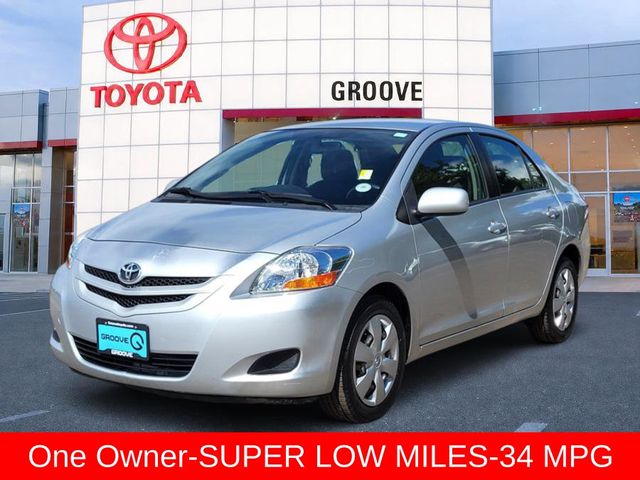 Flint Mica 2007 Toyota Yaris Sedan Front-Wheel Drive 5-Speed Manual