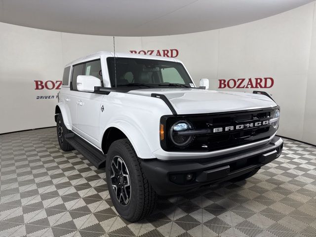 2025 Oxford White Ford Bronco Outer Banks SUV