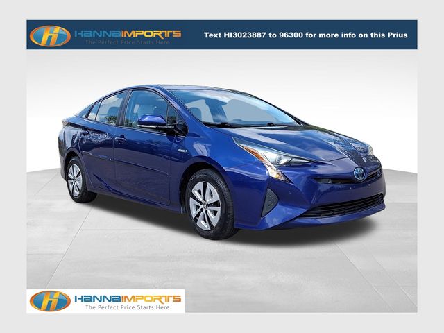 Blue Crush Metallic 2017 Toyota Prius Four FWD Hatchback Front-Wheel Drive Continuously Variable Transmission