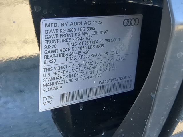 used 2026 Audi Q7 car, priced at $57,981