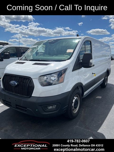 Oxford White 2021 Ford Transit Cargo Van Rear-Wheel Drive