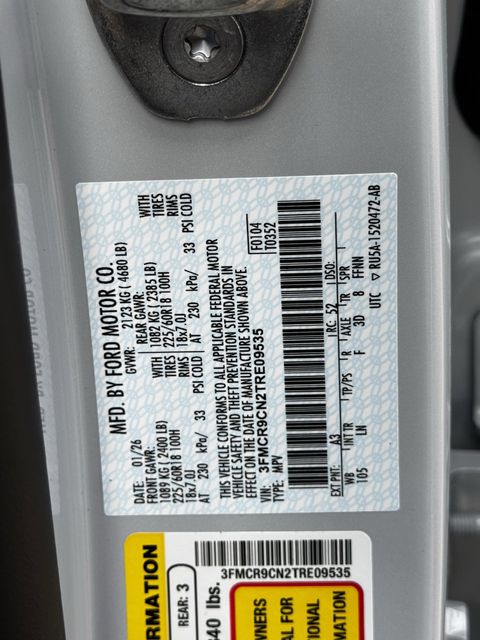 New 2026 White Ford Outer Banks image 22