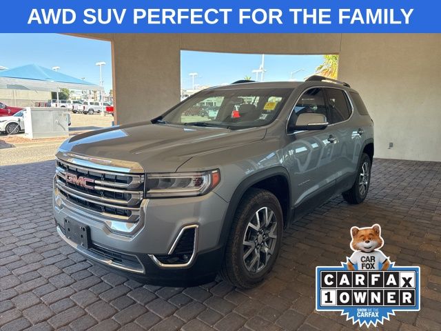 Sterling Metallic 2023 GMC Acadia SLT AWD SUV / Crossover Four-Wheel Drive 9-Speed Automatic
