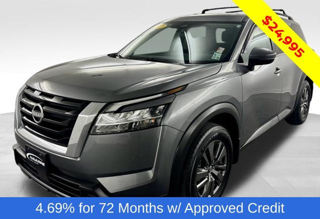 Gray (Gun Metallic) 2022 Nissan Pathfinder SV FWD SUV / Crossover Front-Wheel Drive 9-Speed Automatic