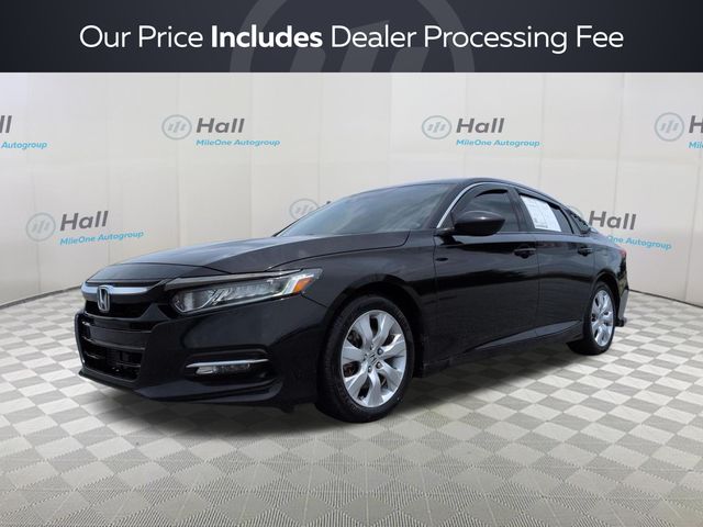 Crystal Black Pearl 2020 Honda Accord Sedan Front-Wheel Drive Continuously Variable Transmission