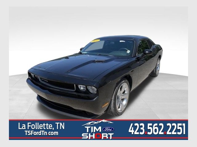 Black Clearcoat 2014 Dodge Challenger Coupe Rear-Wheel Drive 5-Speed Automatic