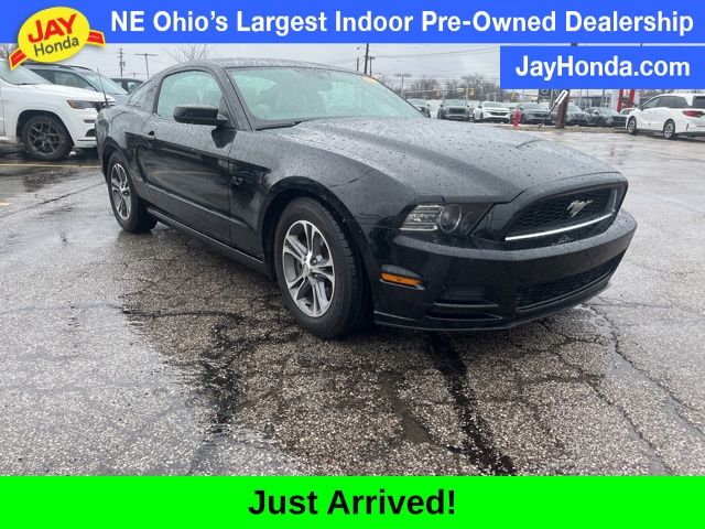 Black 2014 Ford Mustang V6 Premium Coupe RWD Coupe Rear-Wheel Drive 6-Speed Automatic