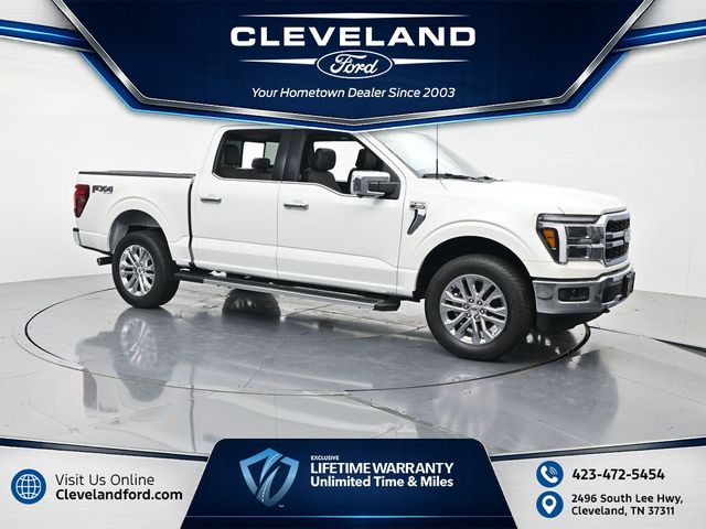 Star White Metallic Tri-Coat 2026 Ford F-150 Pickup Truck Four-Wheel Drive Automatic