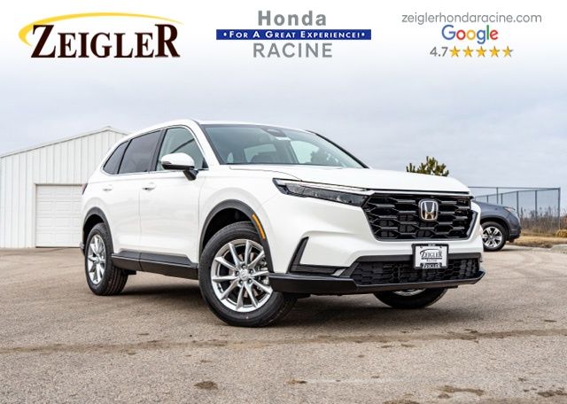 Platinum White Pearl 2024 Honda CR-V SUV / Crossover All-Wheel Drive Continuously Variable Transmission