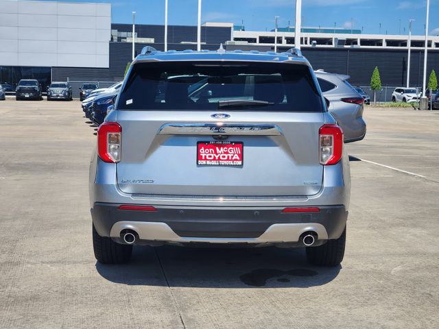 2020 Ford Explorer Limited Silver at Shottenkirk Kia Fort Bend