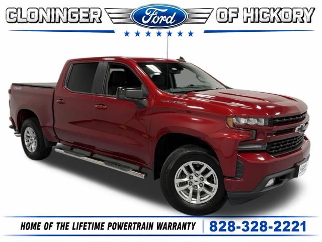 Red Tintcoat 2019 Chevrolet Silverado 1500 Pickup Truck Four-Wheel Drive 8-Speed Automatic