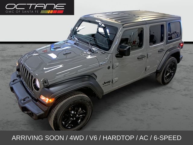 Gray Clearcoat 2022 Jeep Wrangler SUV / Crossover Four-Wheel Drive 6-Speed Manual