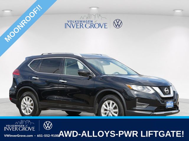 Gray (Magnetic Black) 2017 Nissan Rogue SUV / Crossover All-Wheel Drive Continuously Variable Transmission