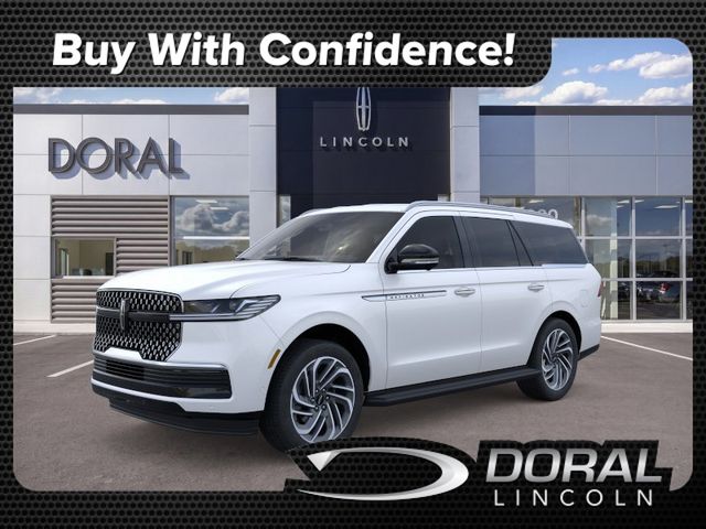 White Metallic 2026 Lincoln Navigator SUV / Crossover Four-Wheel Drive Automatic