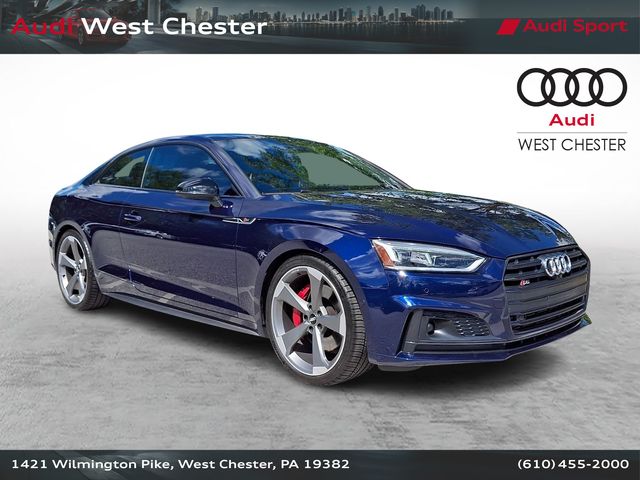 Navarra Blue Metallic/Black Roof 2019 Audi S5 Coupe All-Wheel Drive 8-Speed Automatic