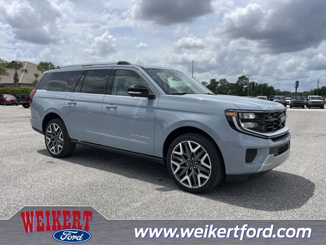 Glacier Gray Metallic Tri-Coat 2026 Ford Expedition MAX Platinum 4WD SUV / Crossover Four-Wheel Drive Automatic