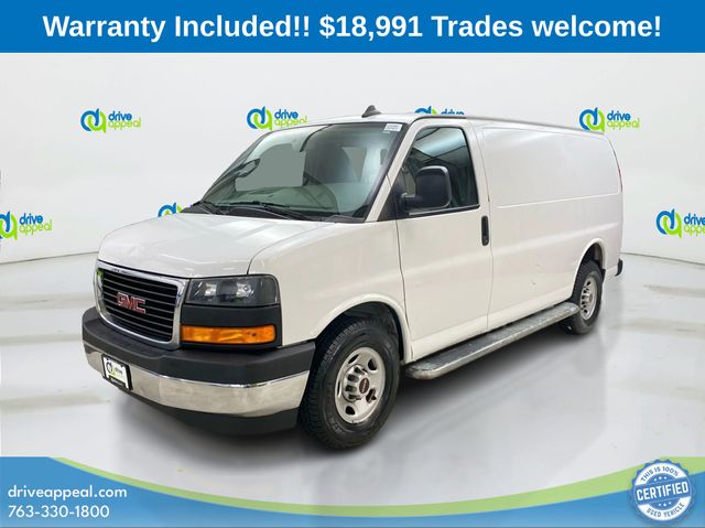 Summit White 2019 GMC Savana Cargo 2500 RWD Van Rear-Wheel Drive 6-Speed Automatic Overdrive
