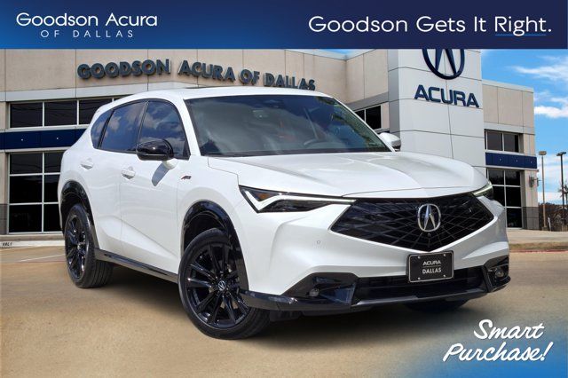 Platinum White Pearl 2026 Acura ADX SUV / Crossover Front-Wheel Drive Continuously Variable Transmission