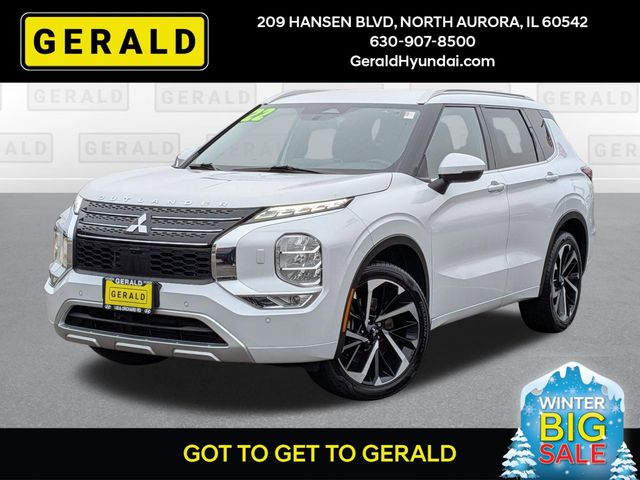 White 2022 Mitsubishi Outlander SEL S-AWC SUV / Crossover All-Wheel Drive Continuously Variable Transmission