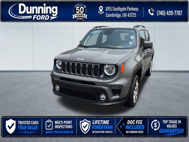 Sting-Gray Clearcoat 2021 Jeep Renegade SUV / Crossover Four-Wheel Drive 9-Speed Automatic