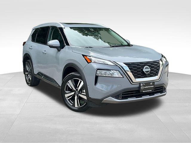 Boulder Gray Pearl 2023 Nissan Rogue SUV / Crossover All-Wheel Drive Continuously Variable Transmission