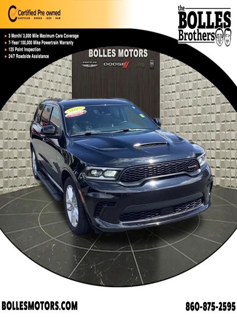 DB Black Crystal Clearcoat 2025 Dodge Durango SUV / Crossover All-Wheel Drive 8-Speed Automatic