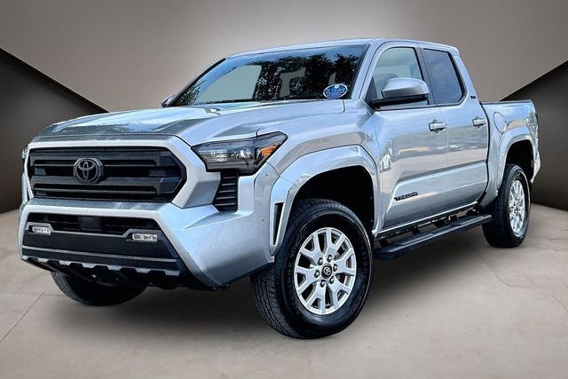 Celestial Silver Metallic 2024 Toyota Tacoma Pickup Truck Four-Wheel Drive 8-Speed Automatic