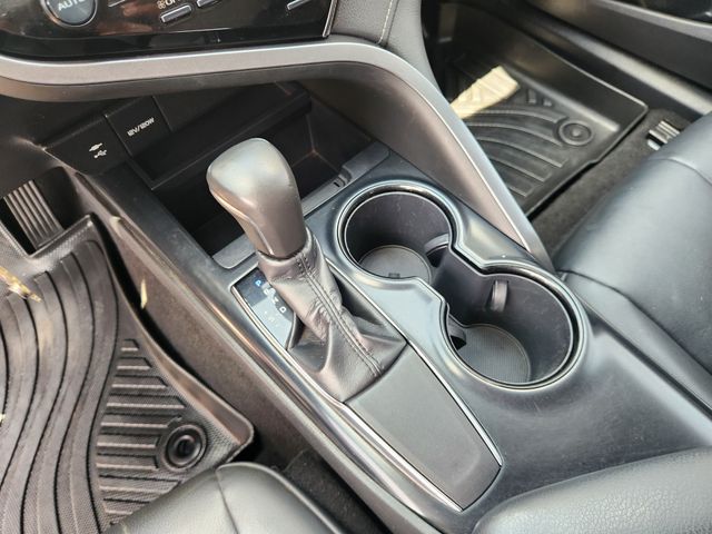 2019 Toyota Camry SE White at Cook Ford