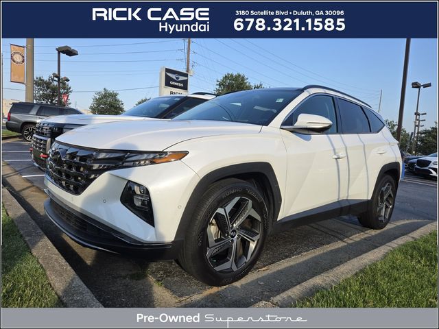 Quartz White 2022 Hyundai Tucson SUV / Crossover Front-Wheel Drive 8-Speed Automatic