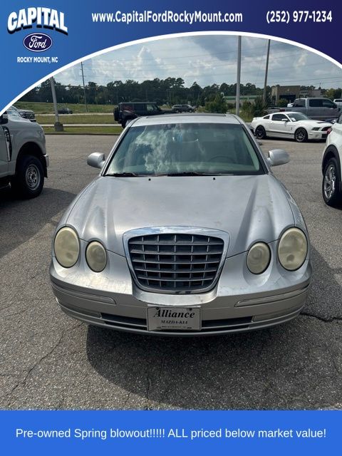 Gray 2005 Kia Amanti Sedan Front-Wheel Drive 5-Speed Automatic Overdrive