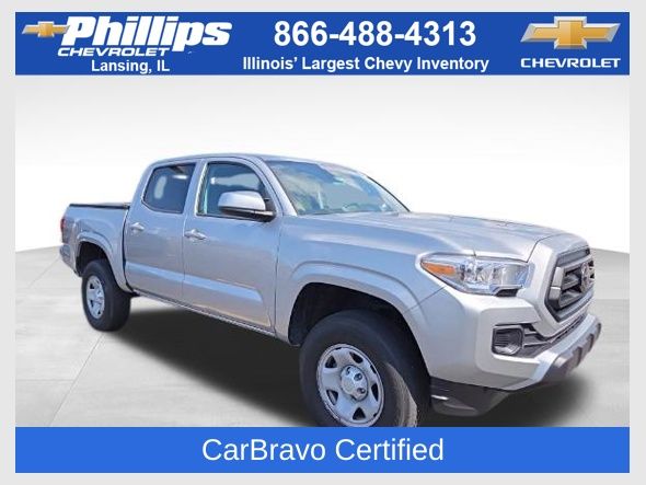 Celestial Silver Metallic 2023 Toyota Tacoma Pickup Truck Four-Wheel Drive 6-Speed Automatic