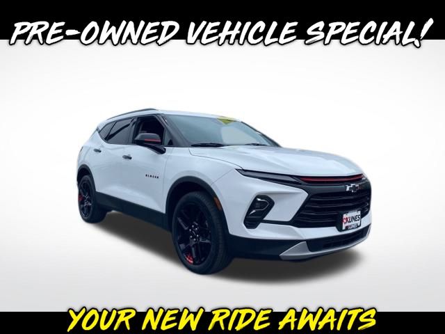 Summit White 2023 Chevrolet Blazer 2LT AWD SUV / Crossover All-Wheel Drive 9-Speed Automatic Overdrive
