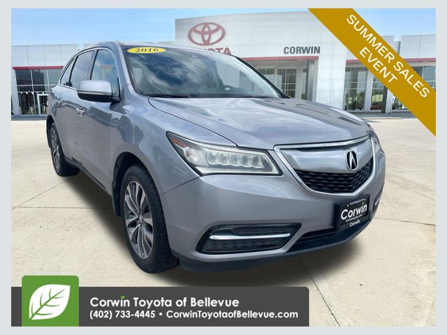 2016 Acura MDX Plata SUV/Crossover Tracción en las cuatro ruedas 9 velocidades Automática