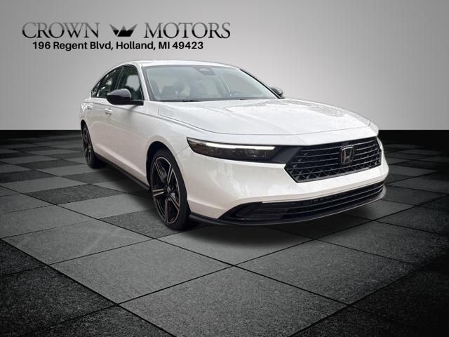 Platinum White 2026 Honda Accord Sedan Front-Wheel Drive Continuously Variable Transmission