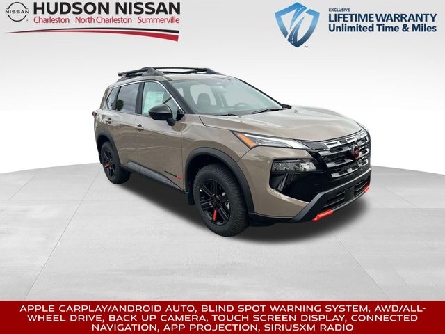 2025 Baja Storm Metallic Nissan Rogue Rock Creek AWD SUV