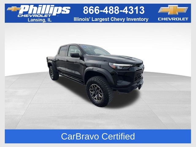 Black 2024 Chevrolet Colorado Pickup Truck Four-Wheel Drive 8-Speed Automatic