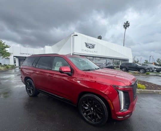 Radiant Red Tintcoat 2025 Cadillac Escalade Sport Platinum 4WD SUV / Crossover Four-Wheel Drive Automatic