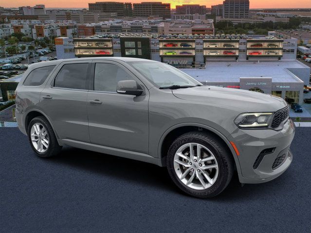 Gray 2022 Dodge Durango GT Plus RWD SUV / Crossover Rear-Wheel Drive 8-Speed Automatic