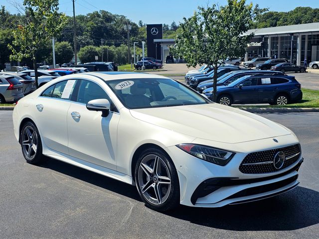 MANUFAKTUR Diamond White Bright 2022 Mercedes-Benz CLS Coupe All-Wheel Drive 9-Speed Automatic
