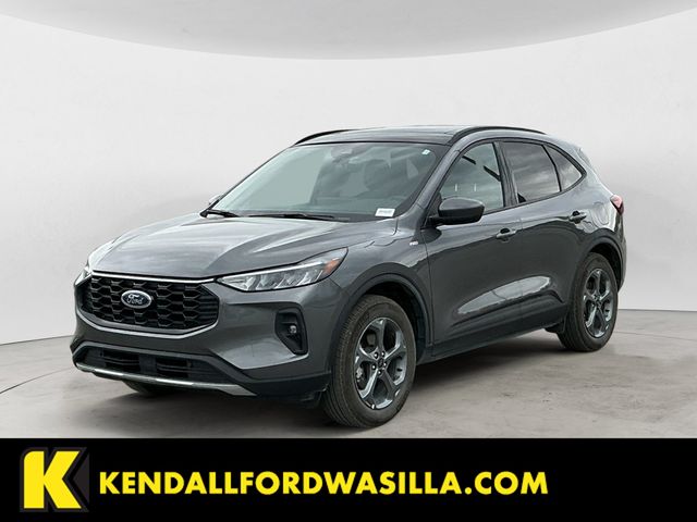 Gray Metallic 2025 Ford Escape Hybrid SUV / Crossover All-Wheel Drive Continuously Variable Transmission