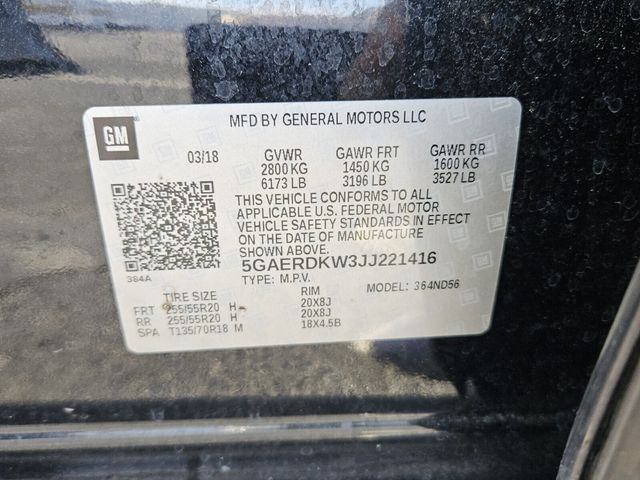 2018 Buick Enclave Avenir