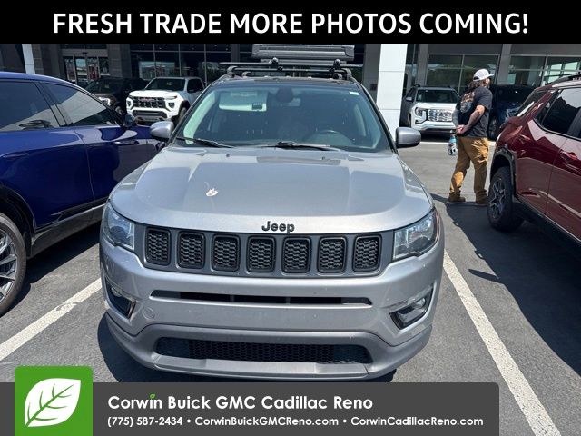 Billet Silver Metallic Clearcoat 2020 Jeep Compass SUV / Crossover Four-Wheel Drive 9-Speed Automatic