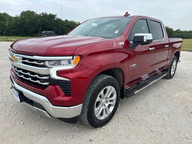 Radiant Red 2024 Chevrolet Silverado 1500 Pickup Truck Four-Wheel Drive Automatic