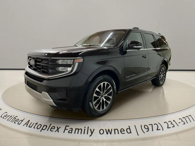 Black Metallic 2025 Ford Expedition Platinum 4WD SUV / Crossover Four-Wheel Drive Automatic